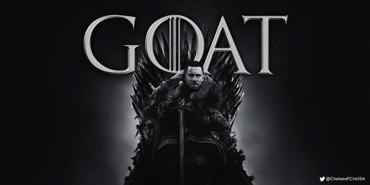 ChelseaFCinUSA's tweet photo. We have a better suggestion for king @GameOfThrones 

#ForTheThrone https://t.co/9lLMlkoNLj