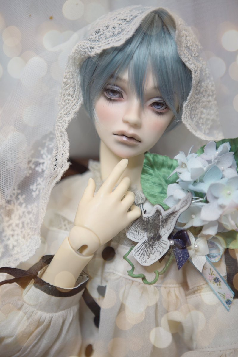 はギフトと】 DH97 Gray BJD 1/3 ドール本体 ハンドメイド 紳士 英倫風