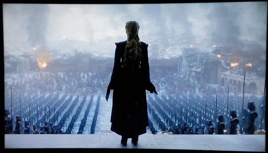 LisaSheaAuthor's tweet photo. George R. R. Martin had two main messages. Power can corrupt even the most good-hearted. War destroys innocents. He was a conscientious objector during the Vietnam War. He didn't just talk the talk. He walked the walk. I respect that immensely. #GameOfThrones #GameOfThronesFinale https://t.co/8SeTslnQKD