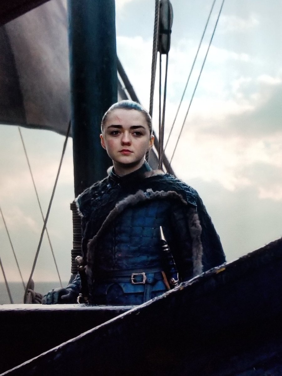 BlueKlok's tweet image. #GameofThrones If Arya got her own Spinoff I'd totally watch that.