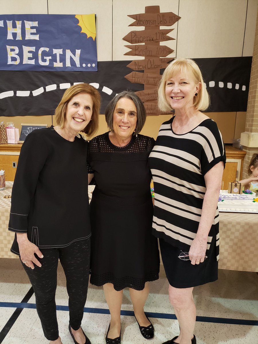 FalkTrudi's tweet photo. Congratulations to these three amazing educators who will be retiring in nine days! (Lynne Stambor, Barb Rose, &amp; Amy Sanecki) You have all touched so many lives! Enjoy your future!  Cotton Creek will miss you! https://t.co/GULWSqobRL