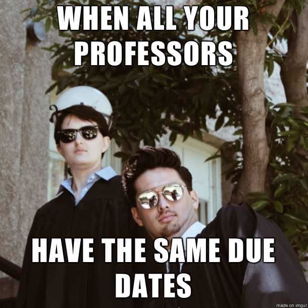 ULVComms's tweet image. Relatable?  #FinalProjects #ULVComms