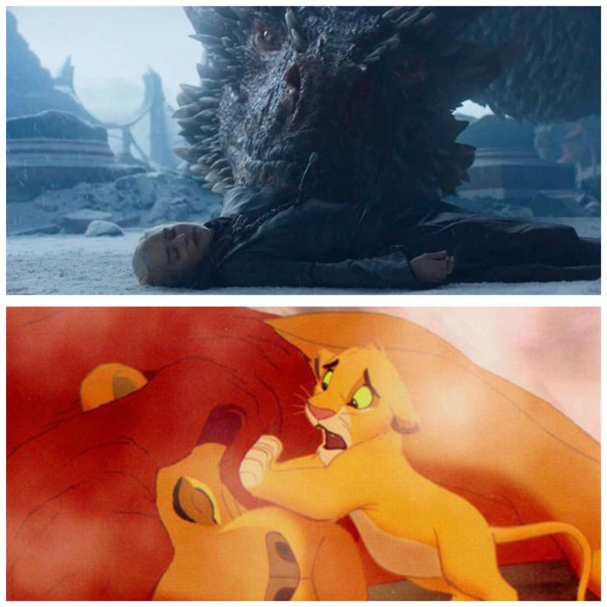 The parallels nobody asked for 🥺 #GameofThrones