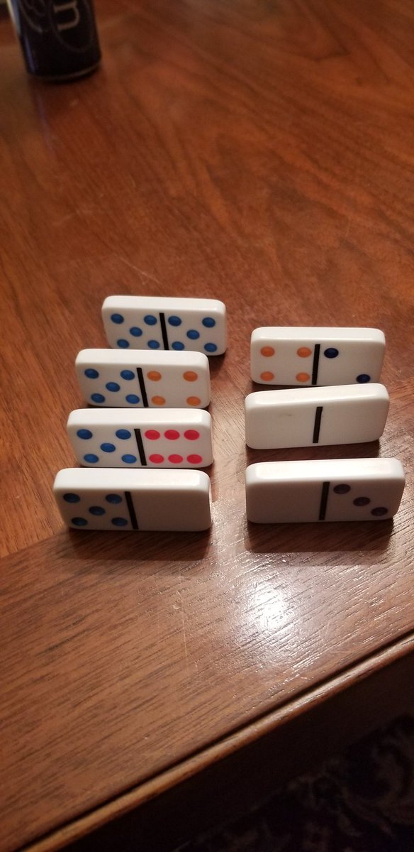 mssmolly's tweet photo. Started teaching 42 to my husband and friends. Now he just sends me hands and asks me what I'd bid. 🤣 @N42PA #dominomf #42 https://t.co/tYVOzVMzl3
