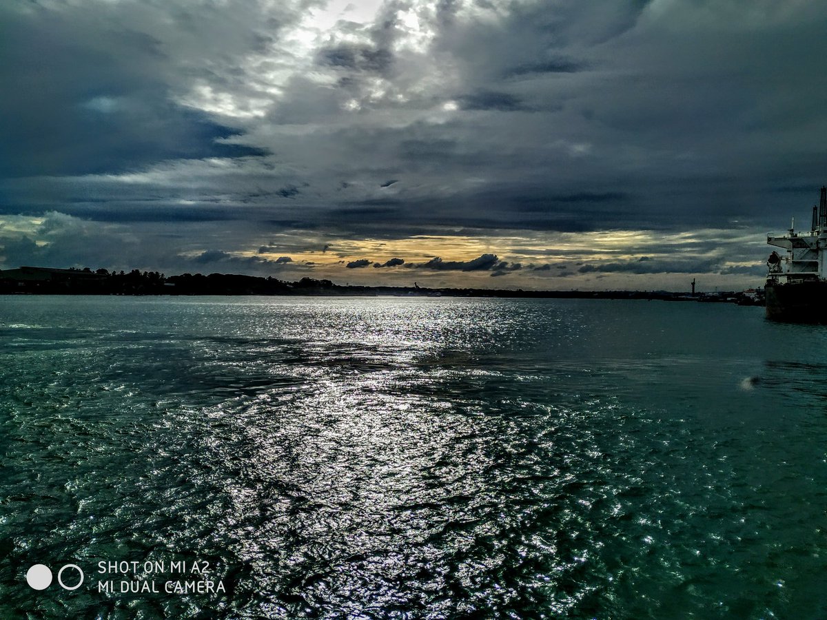 Spectacular evening view.