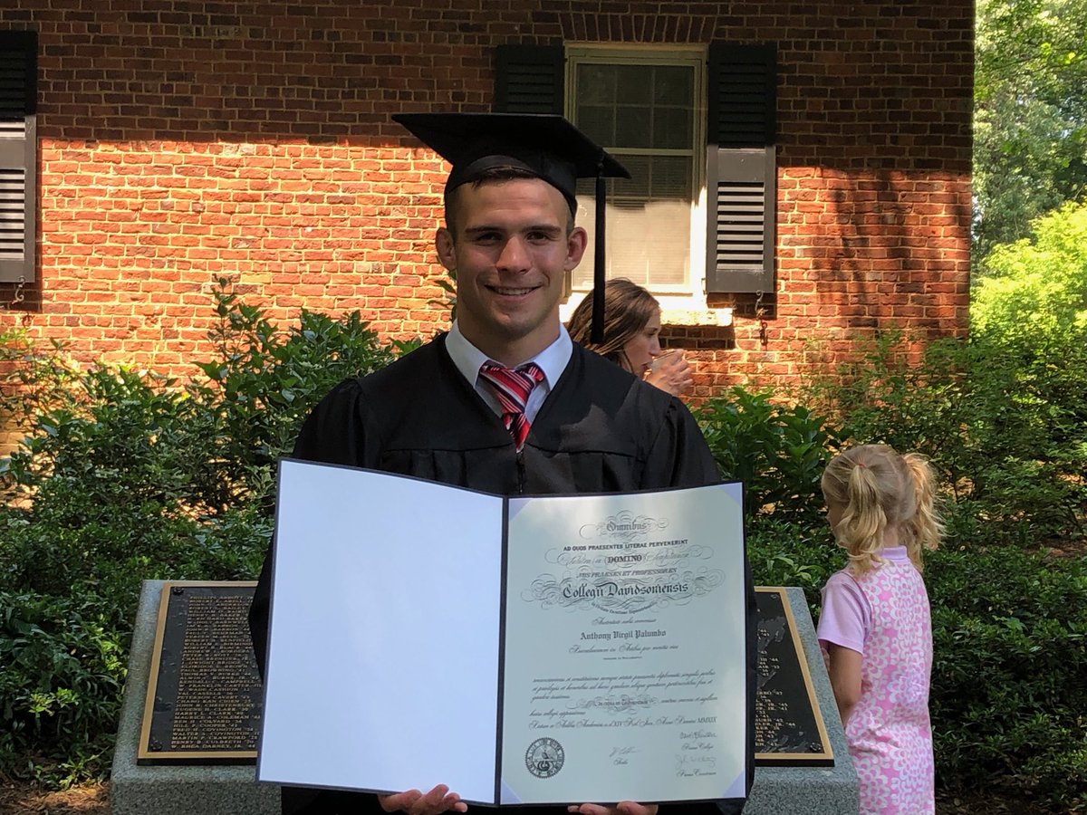 TootPalumbo's tweet image. Congratulations to our grandson Tony on his graduation from Davidson  College. We are so proud!