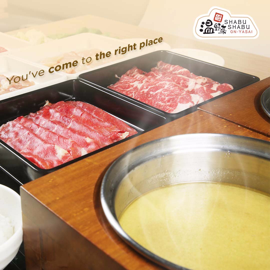 OnYasai_ID's tweet image. Can&apos;t decide on what you want for dinner with your friends or family tonight? Let us help you with our yummy Shabu-Shabu meal!

Make your reservation at On-Yasai for good times and good food.

#OnyasaiID #shabushabu #kulinerjakarta