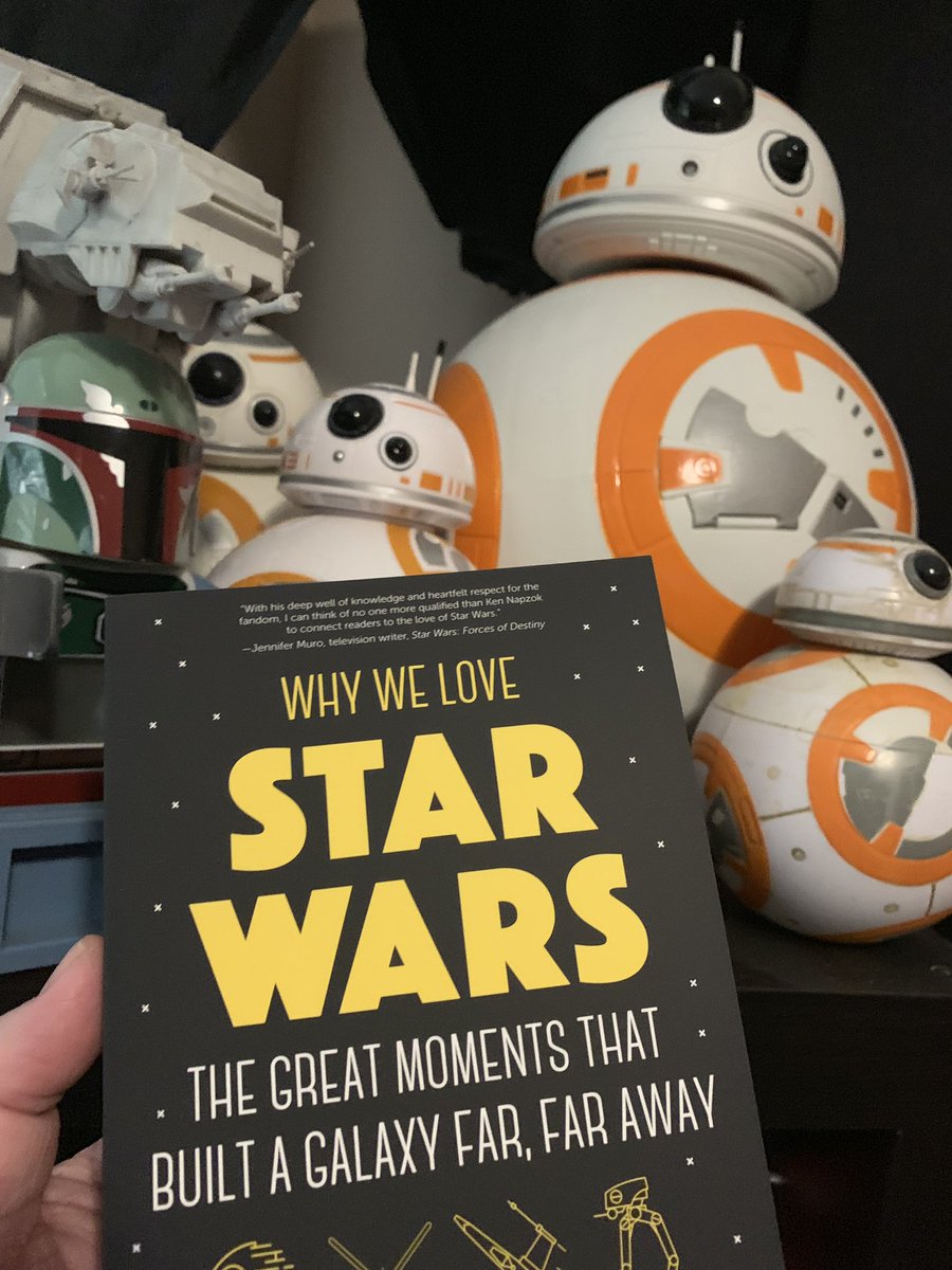 Faitios's tweet photo. Why We Love Star Wars by @kennapzok showed up today, I can’t wait to read it. #starwars #whywelovestarwars #kennapzok https://t.co/0NznbwB6WT