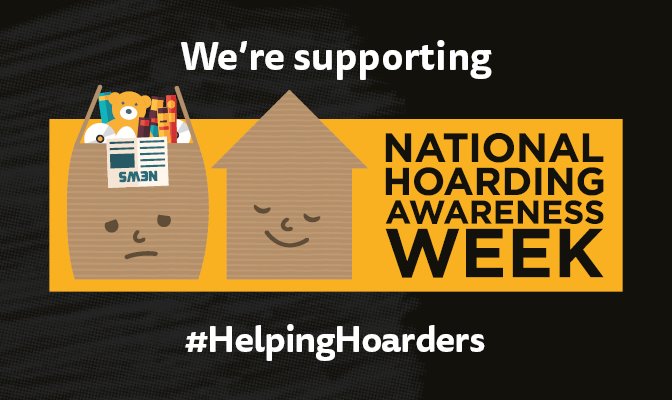 We need to support people with hoarding issues with patience and compassion and not punishment. #HelpingHoarders #hoardingawarenessweek