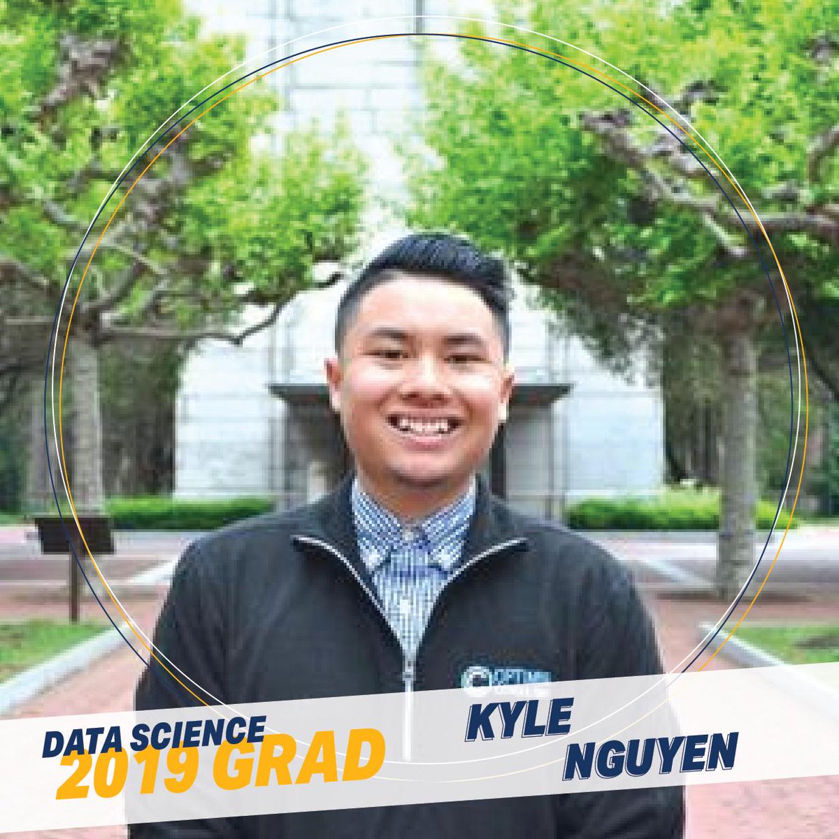 BerkeleyCDSS's tweet image. Graduating #CalDataSci19 senior Kyle Nguyen shares that data science can be “the exploration of anything you want”. For Kyle, engaging with Berkeley #DataScience faculty has allowed him to have his voice “heard in academia as an undergrad”. data.berkeley.edu/graduate-profi…