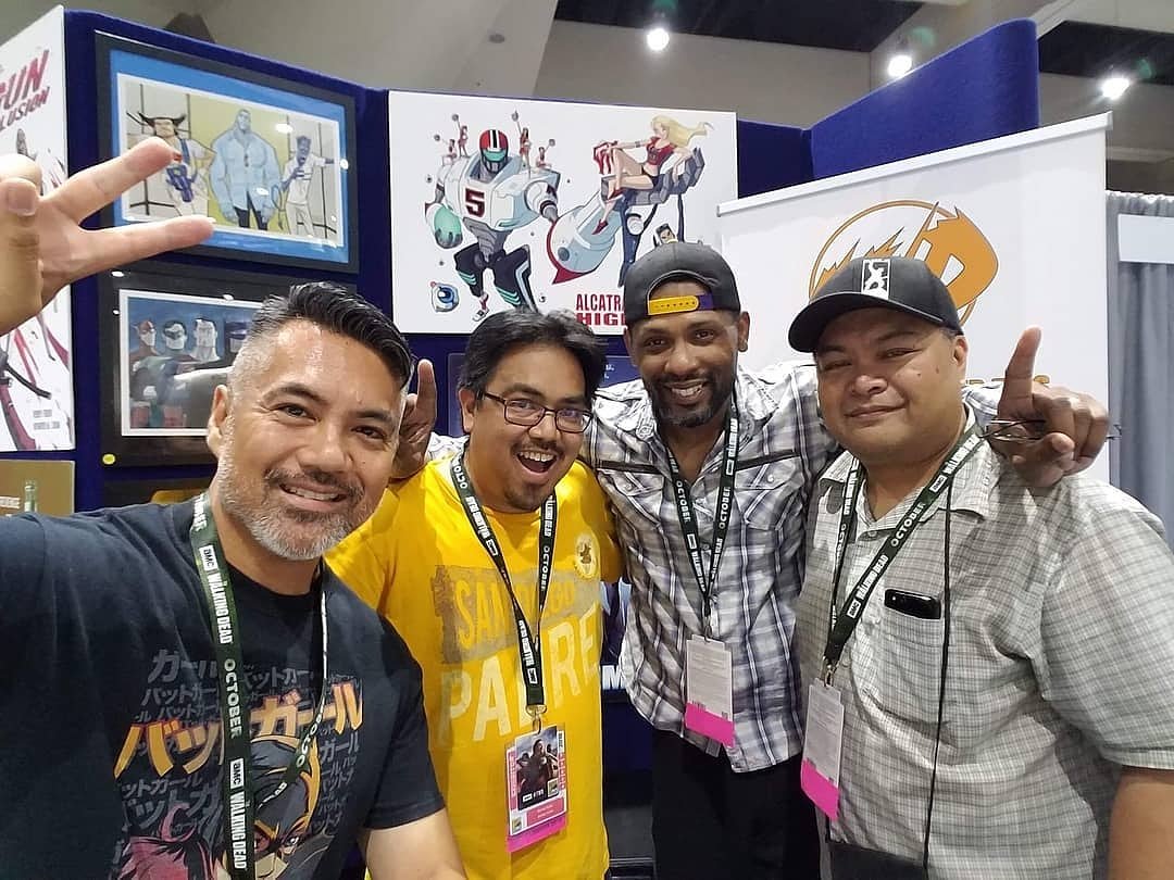 #FlashBackFriday to when I worked  @Bobby_Rubio's booth #1943 at San Diego Comic-Con 2018!

Hanging out with Bobby, Keithan Jones @KIDCOMICSKJ & Alex Benedicto @HallHdotcom was so much fun!

#SDCC #SDCC2018 #ComicCon 
 #SanDiegoComicInitiative #HallHshow #KeithanJones #BobbyRubio