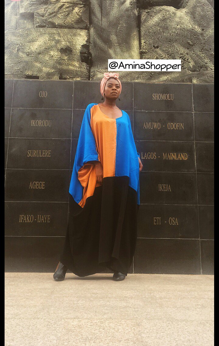 aminashopper's tweet photo. The three coloured bubu 'Zohra' by AM.INA is so gorge and unique!!!  #6,500 
#shopamina #bubu https://t.co/IAoST0apWX