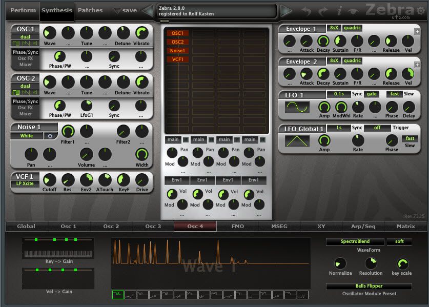 Rofilm1's tweet image. There are tons of #patches for #Zebra2 out there. Disassembling the best of them, stripping down their structure and attaching the thus found techniques to my own patches is one of my favourite way of #producing #sounds. buff.ly/2HmsyPM