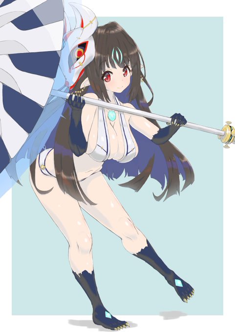 何故かカサネちゃんが描きたくなった(突然の不幸
#ゼノブレイド2 