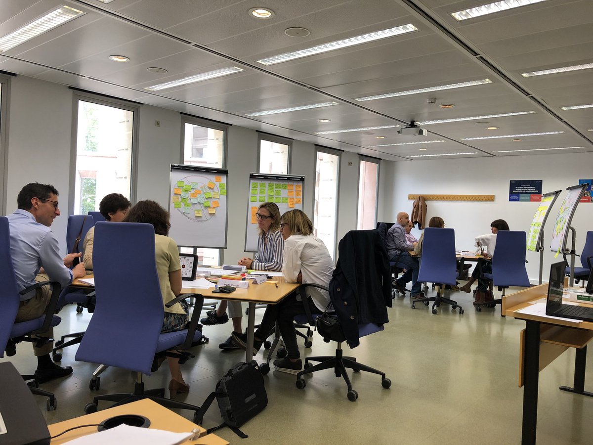 gbrkhlm's tweet photo. Playing teacher for a day • Running a #designhinking training for leaders at @quironsalud hospitals as part of their @ESADEexed program https://t.co/pHV21lMMgB