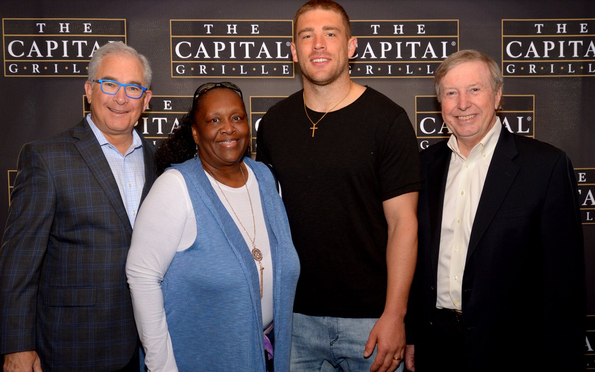 Special thanks to Ray Didinger and <a href="/ZERTZ_86/">Zach Ertz</a> for supporting us today at our <a href="/CapitalGrille/">The Capital Grille</a> Mother's Day Luncheon. <a href="/MBarkannNBCS/">Michael Barkann</a>