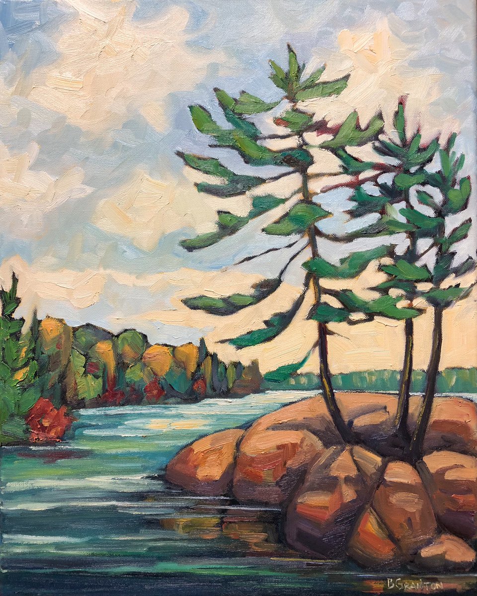 The Narrows 20x16” oil on canvas.  #May24weekend #canadianart