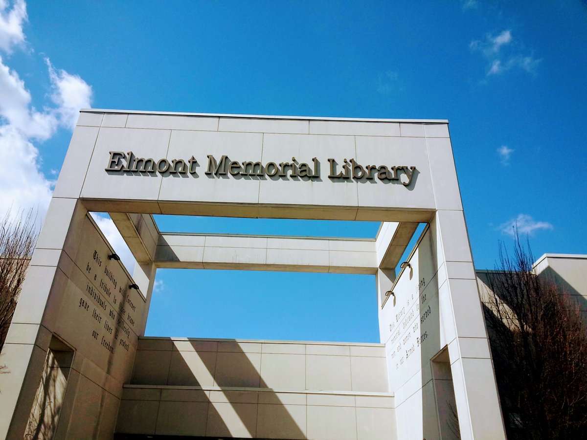 SophiaAllwood2's tweet photo. #gslis 1. Elmont Memorial Library was founded in 1939 by a teen, Melinda Katz, who wrote to her local paper to ask for volunteers to start a library. Katz & other students formed the Elmont Library Club which got book donations and a space to host the library https://t.co/UgLF2cRfUW