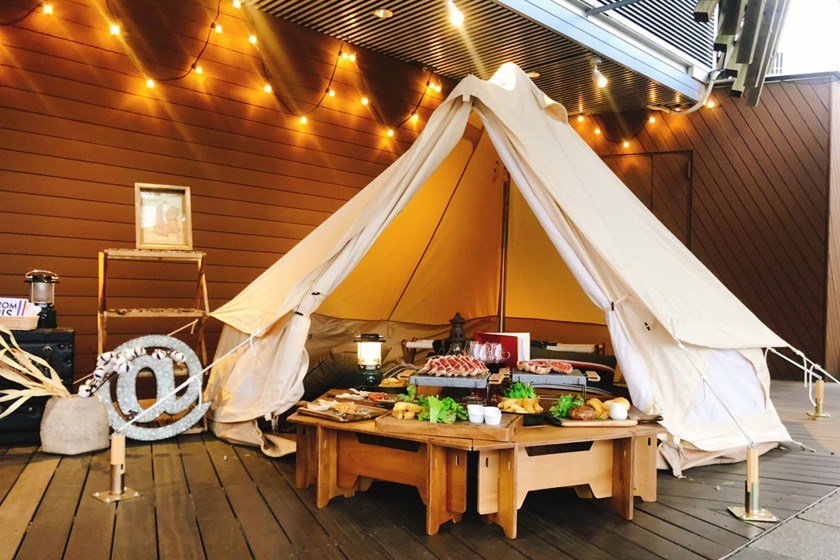 軽井沢でグランピングディナー♪　～パリの名店Sacrée Fleur日本２号店～ glamping-japan.com/sacreefleur