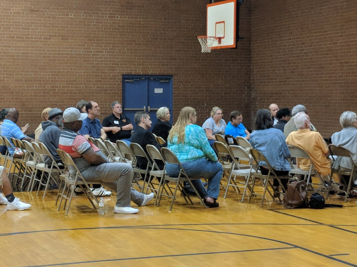 IndivisibleGCo's tweet photo. Thanks to all who came out to the "Wilmington on Fire" screening! Great discussion afterward too! Many thanks to Phyllis Bridges for leading this very important discussion. #IGCo
#HighPointCommemorationof400YearsofAfricanAmericanHistory #HighPointPeacemakers #CarlChavisYMCA https://t.co/r28eCsAy9r