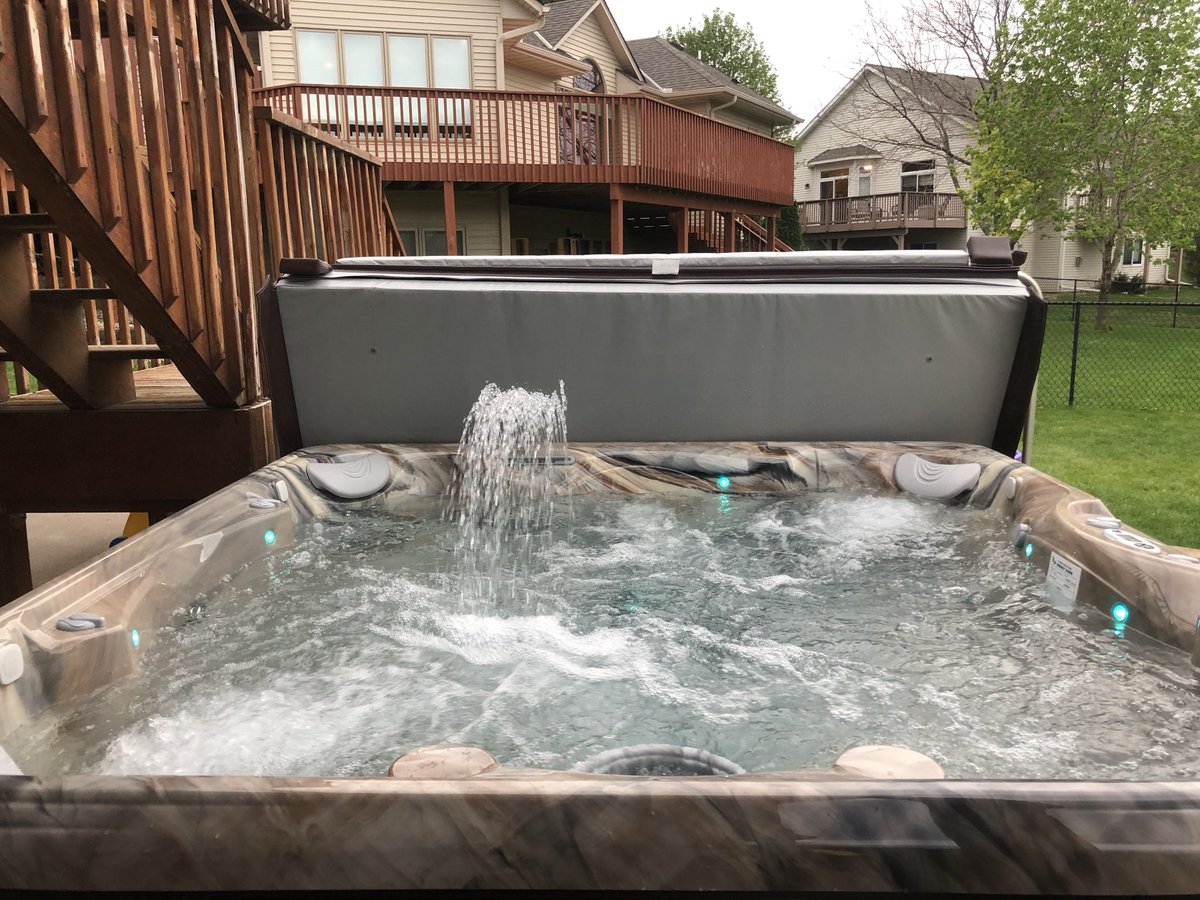 allPoolside's tweet photo. Congratulation to the Patterson on your new Caldera Spas Vanto with Bluetooth audio. Enjoy your new hot tub and welcome to the Poolside family. https://t.co/3BNSXTnjGj