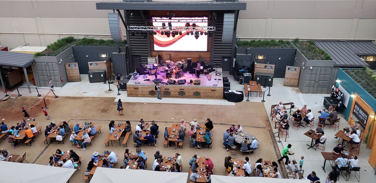 Concert Venue, Food Court and Beer Garden...Legacy Hall Plano,Texas