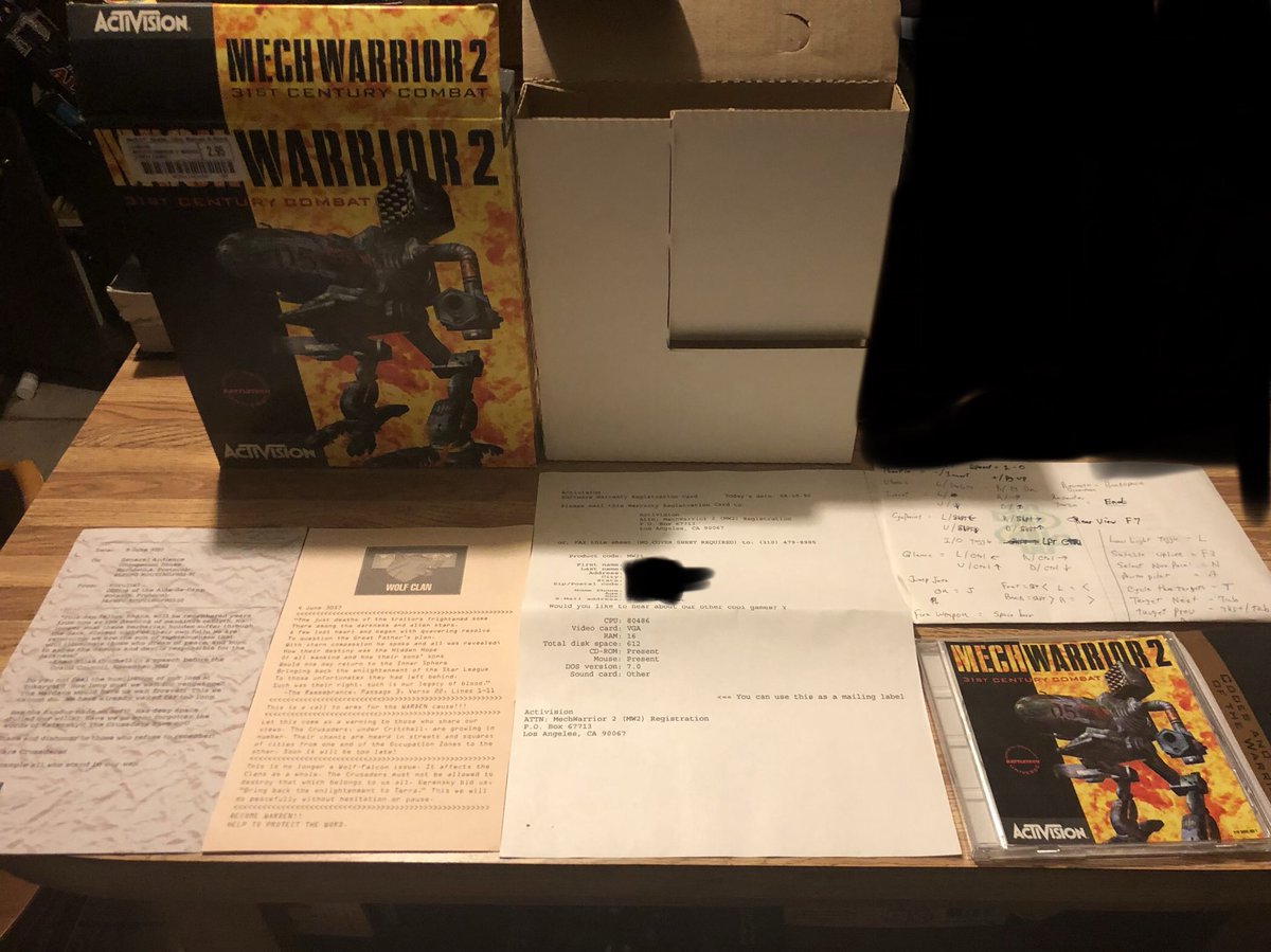 LongwoodGeek's tweet photo. So here are the photos of what @PuckBrandGaming &amp; I picked up on our trip to and from TN. The “Crimson Skies” book will be going to @DrunkenMstrPaul &amp; Puck found the unpatched “SimCopter” version thanks to @lazygamereviews vid on it: https://t.co/DrT8tL5Vy6 #pickups #puckups https://t.co/8CYURyjBnZ