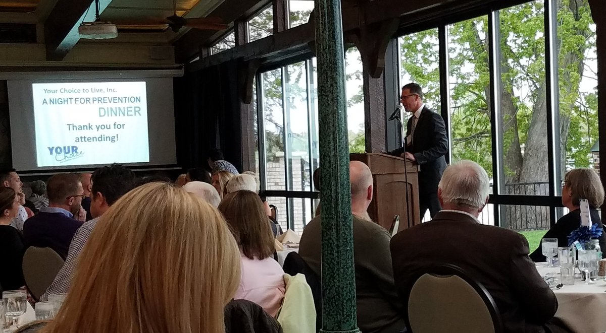 reichhoffn's tweet photo. It was a great evening with @yourchoice_live for A Night of Prevention. Thanks for all you do to help communities all across the area! https://t.co/Vh4mJ1QdW7