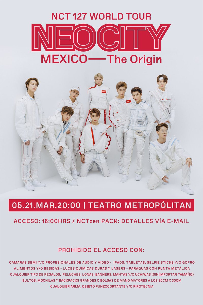 TMetropolitanMx's tweet photo. Si vienes al concierto de @NCTsmtown_127 el 21-May, esta información te interesa !

Recuerda que lo principal, es tú seguridad y la de todos. Es nuestra  prioridad junto con @dilemmamx !

Comparte por favor 🙏🏻 

#NCT127Mx https://t.co/C2MNySYbBq