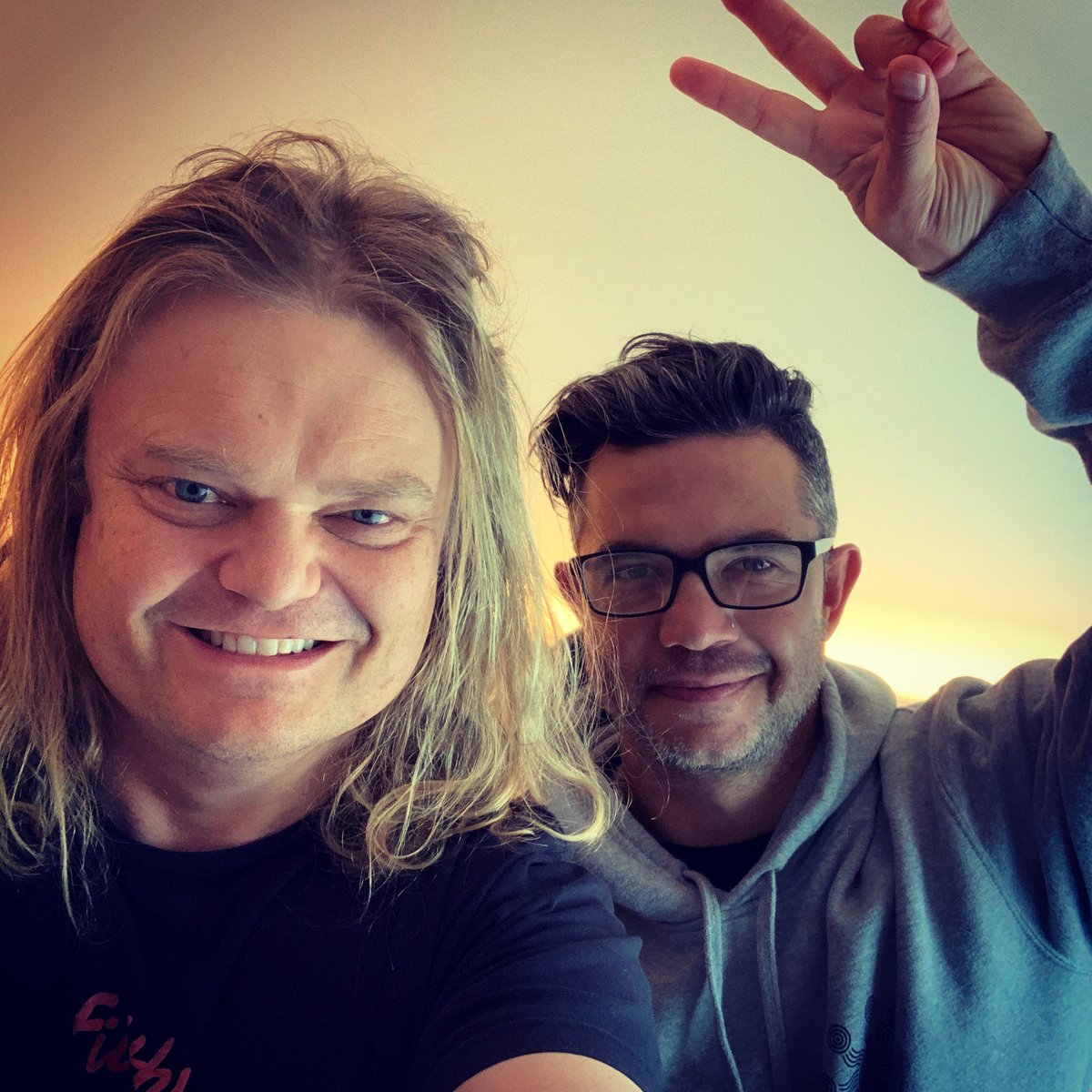 Love when I get to spend time with my brother <a href="/joewilliams_tew/">Joe Williams - TEW</a> - both In Adelaide this morning, so thought we’d hang out and write a song together! #brotherfromanothermother #brother #adelaide