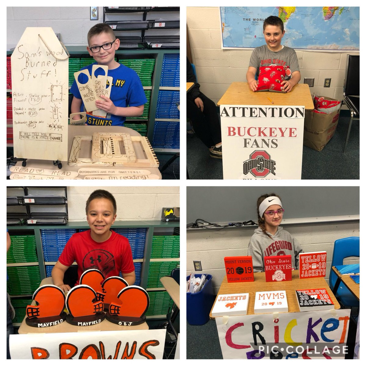 sanjward's tweet photo. 2019 Market Day is in the books. My students never cease to amaze me! Fun day! @MVMiddle https://t.co/NM1MPWHyel