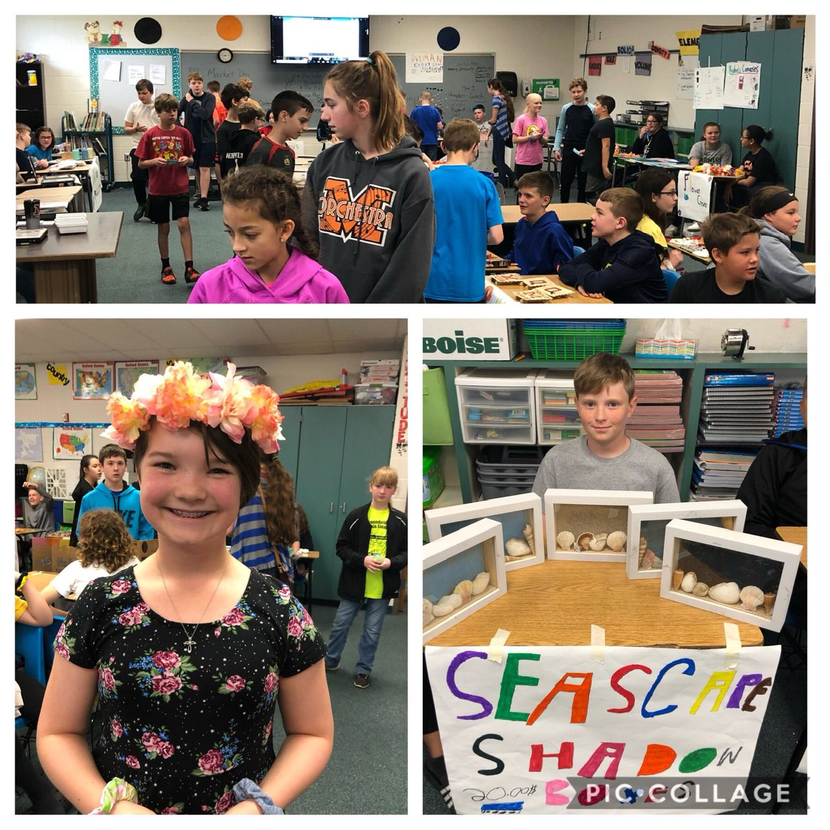 sanjward's tweet photo. 2019 Market Day is in the books. My students never cease to amaze me! Fun day! @MVMiddle https://t.co/NM1MPWHyel