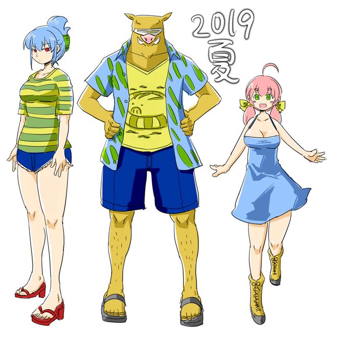 2019夏、AILEくん6-7 