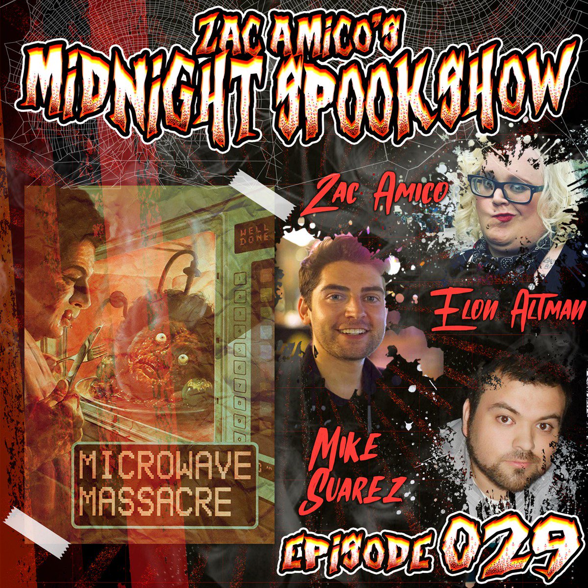 zacspookshow (@zacspookshow) on Twitter photo In just one hour, #ZacAmicosMidnightSpookshow is back as host <a href="/ZacIsNotFunny/">Zac Amico</a> will be joined by <a href="/ElonYouSoCrazy/">Elon Altman's Fake Account</a> and <a href="/MikeVSuarez/">Michael Suarez</a> to watch the insane horror cannibal comedy "Microwave Massacre"! Tune in live and free at midnight EST only at Gasdigitalnetwork.com/live In just one hour, #ZacAmicosMidnightSpookshow is back as host <a href="/ZacIsNotFunny/">Zac Amico</a> will be joined by <a href="/ElonYouSoCrazy/">Elon Altman's Fake Account</a> and <a href="/MikeVSuarez/">Michael Suarez</a> to watch the insane horror cannibal comedy "Microwave Massacre"! Tune in live and free at midnight EST only at Gasdigitalnetwork.com/live