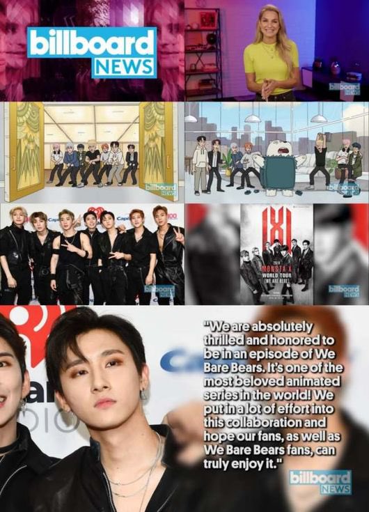 MXSUPPORT_JAPAN's tweet photo. 【#MONSTA_X】
#モンスタエックス 
米国の有名アニメ"ウィベアベアーズ"出演
ビルボード"韓国初のゲスト記録"照明[公式] 
(出所:OSEN | ネイバーTV芸能) 

#MONSTAX #WeBars
#モンスタエックス_ウィベアベアス_出演
#MONSTAX_WeBars

 https://t.co/tAd3WjNDxK https://t.co/hQ98NbmTHy