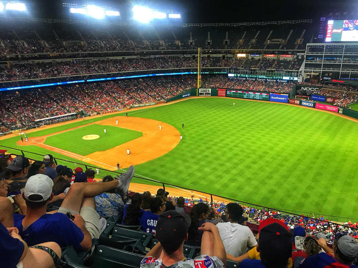 Great night for some baseball! Great game with some other <a href="/boswellhs/">Boswell High School</a> teachers! #rangersbaseball #bosproud