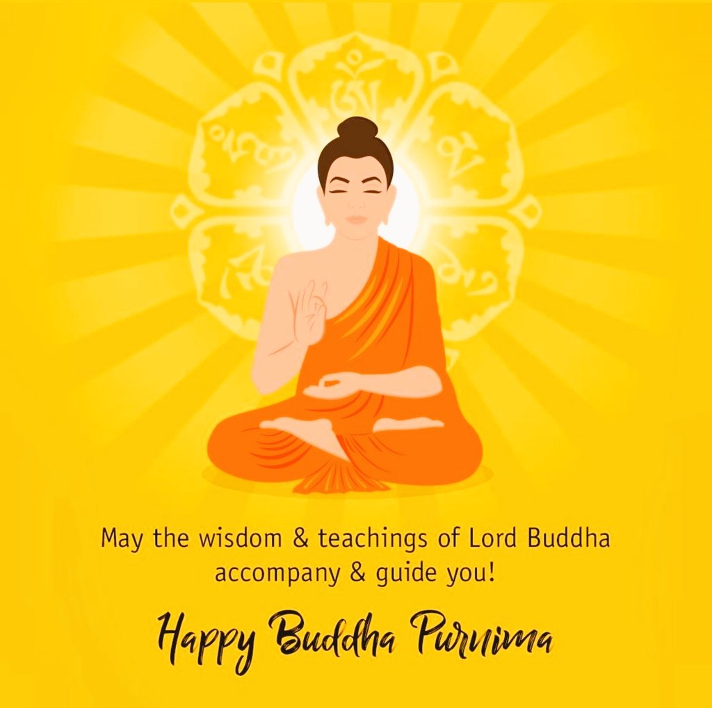 AdvanceLifeExp's tweet photo. Wishing you all a very Happy #BuddhaPurnima https://t.co/H7vL2yyWXw