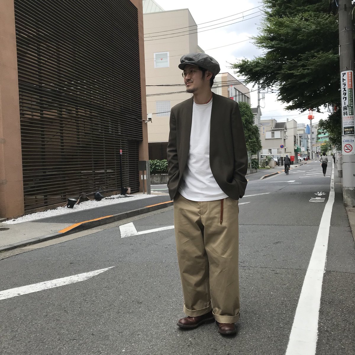 希少】UNIVERSAL PRODUCTS ノータックワイドチノOLIVE | comonuevo.com.co