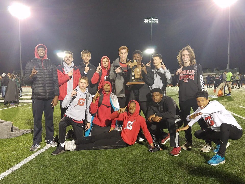 GBAFBobcats's tweet photo. Congrats, Boys Track &amp; Field, on being Regional Champs @GrandBlancXCTF https://t.co/kgol05bGsf