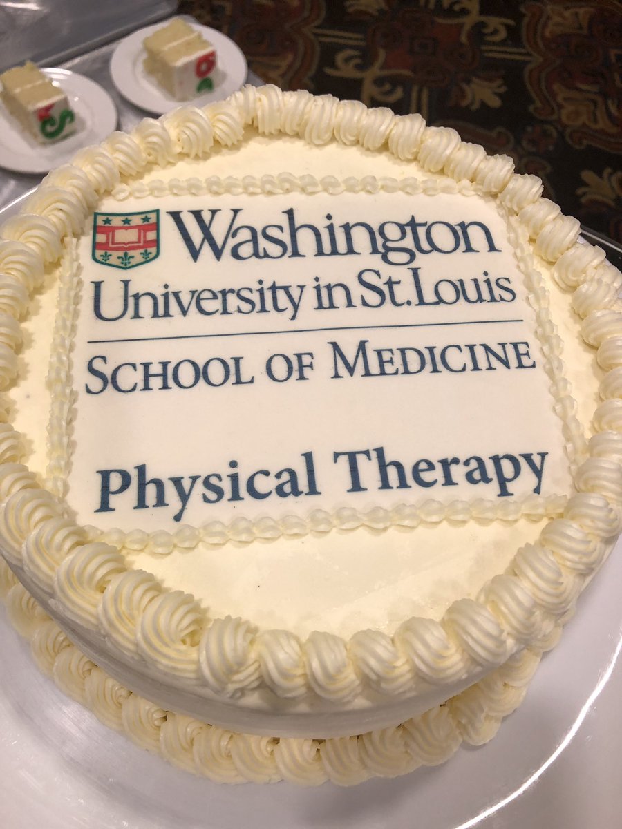 HollyRAlb's tweet photo. Congratulations #WashU19 and the all the new DPT #doctorofphyicaltherapy https://t.co/kgK3uNLYhz