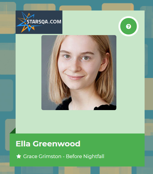 StarsQA's tweet photo. #starsQA
Welcoming our newest star... @ellagreenwood16
Ask her a question here: https://t.co/d1oliWGxkm
#BeforeNightfall https://t.co/lqxqEQhc4i