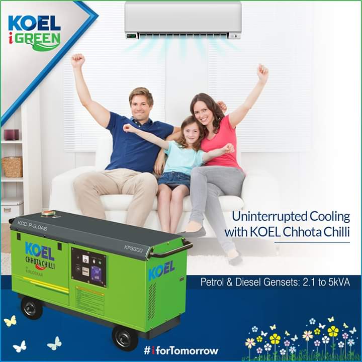 phoenixgensets's tweet photo. A KOEL Chhota Chilli Portable Generator that brings out the best of Summers.

To know more visit us at https://t.co/VW9S4DkAwg or Call us at 8056266662, 8056277776. 

#KOELiGreen #vellore #iforTomorrow #KOELChhotaChilli #PortableGensets #kanchipuram #chennai #Tamilnadu https://t.co/3EvVKwdubc