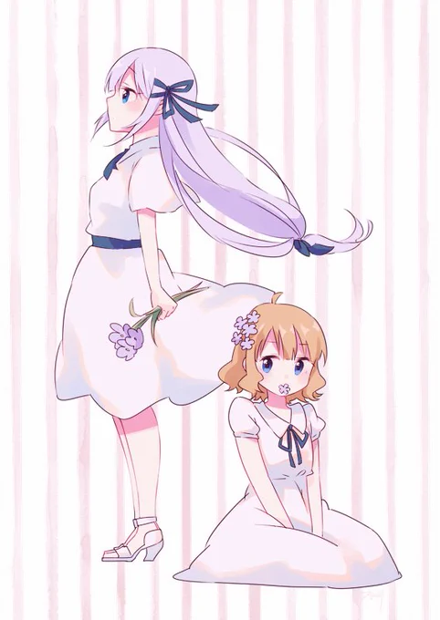 お題箱より。紬と桃子 