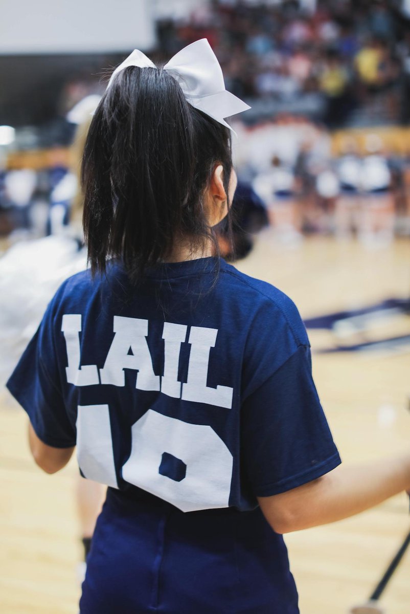 FlowerMoundHS's tweet photo. We held a surprise pep rally for our amazing leader FMHS Principal Sonya Lail? Thank you for everything you've done for our students, staff and community. You will be missed! #OnceAJagAlwaysAJag 💙🐾 More 📸 https://t.co/PIX6zfUZcX. https://t.co/cJyoUiUn6f