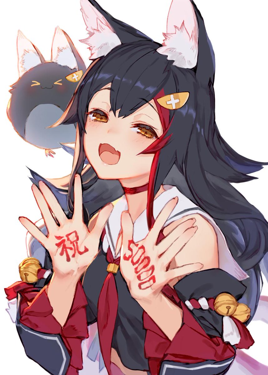 ミオちゃん改めて5万人おめでとう～～～🎉🎉🎉🎊🎊 この数字は間違い