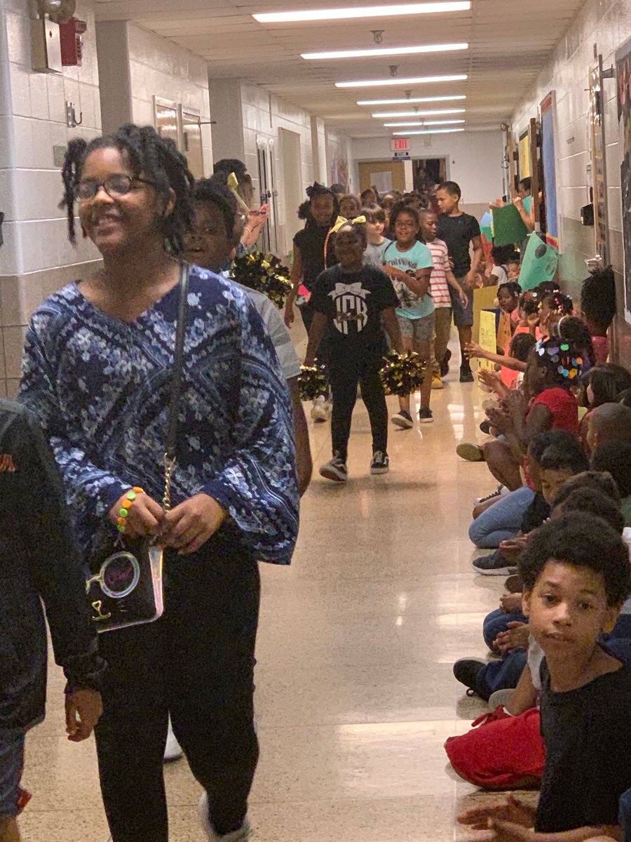 JFKennedyElem's tweet photo. We are ready for KPREP! Today, we had a parade and Pep Rally to help energize and motivate our Cubs and even a surprise visit from baby shark! We had a blast! https://t.co/43pXXkxchl