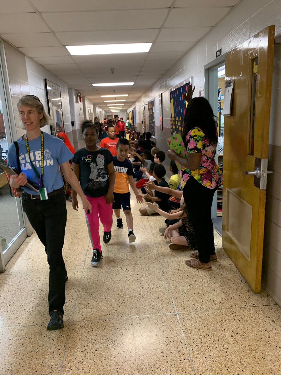 JFKennedyElem's tweet photo. We are ready for KPREP! Today, we had a parade and Pep Rally to help energize and motivate our Cubs and even a surprise visit from baby shark! We had a blast! https://t.co/43pXXkxchl