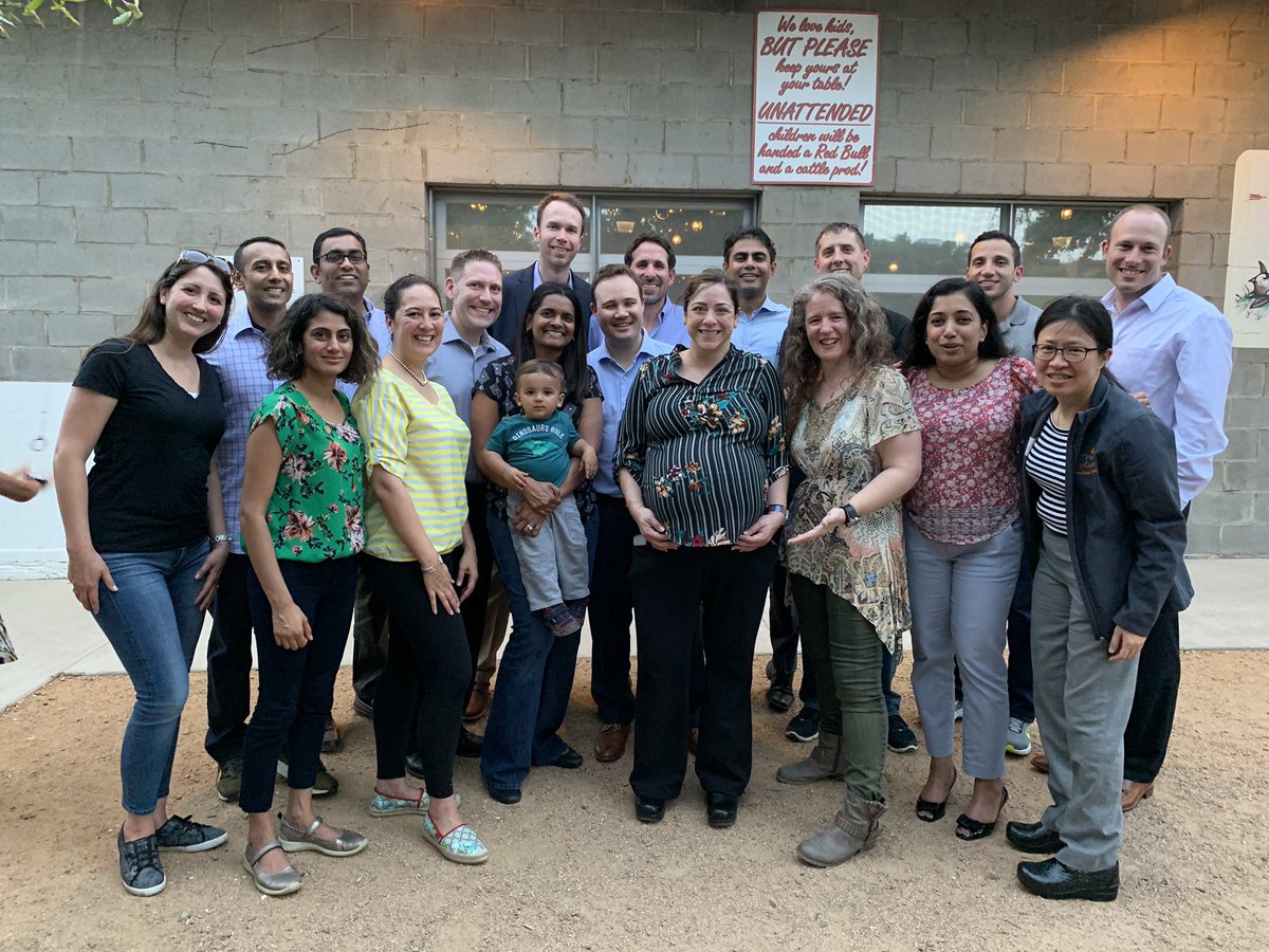drtinaphilip's tweet photo. I spent the day in meetings but capped it off at dinner with my family and TMA leadership college crew. It was a fun evening and good food!  @ Rodeo Goat Dallas #texmed2019 #TMALC2019 https://t.co/GSO731CBL1