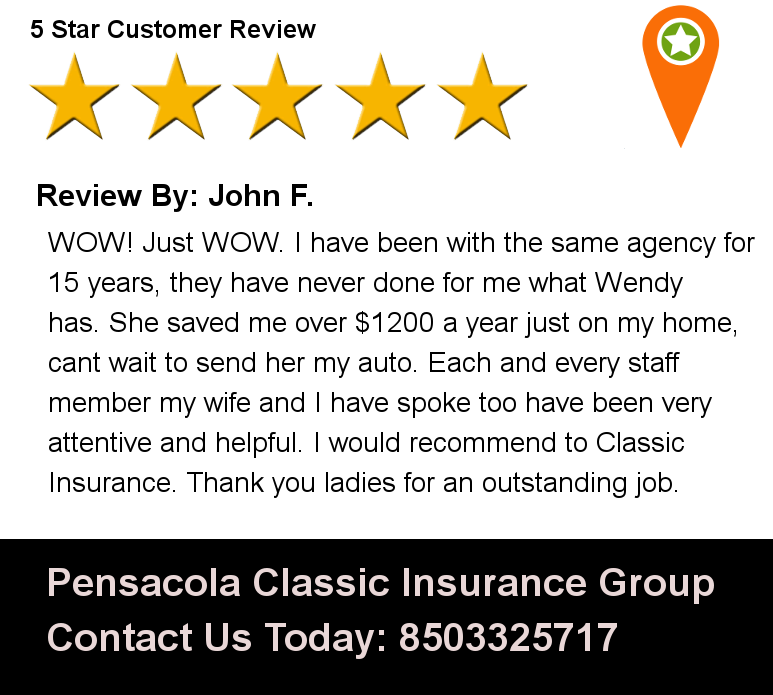 ClassicInsuran1's tweet photo. Review By: John F. WOW! Just WOW. I have been with the same agency Classic Insurance Group, A local Insurance Agency https://t.co/e4CZSInM4b