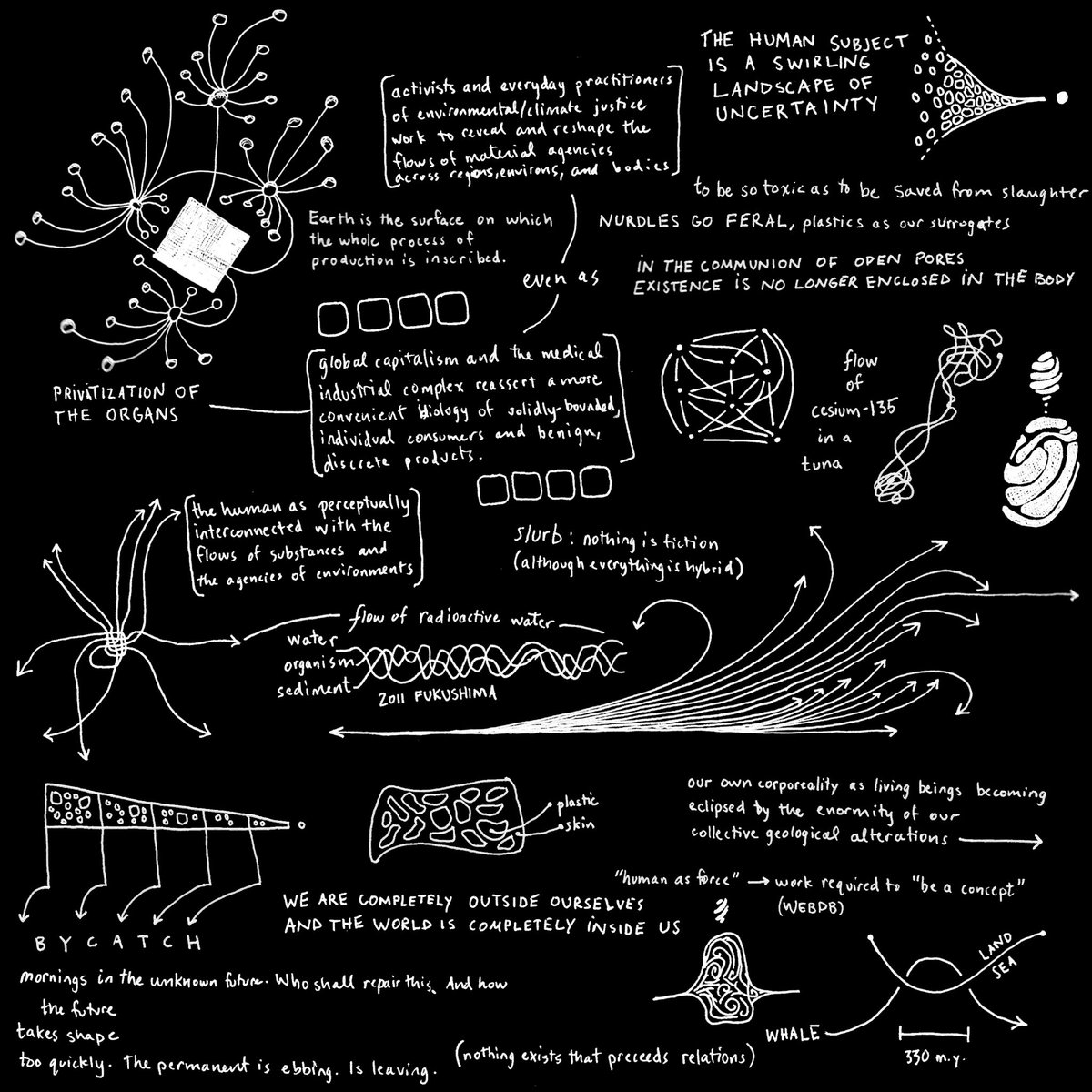 mxsage's tweet photo. NURDLES GO FERAL: took notes to PROTO and Stacy Alaimo (and anti-Oedipus) https://t.co/Snthwl1OsI